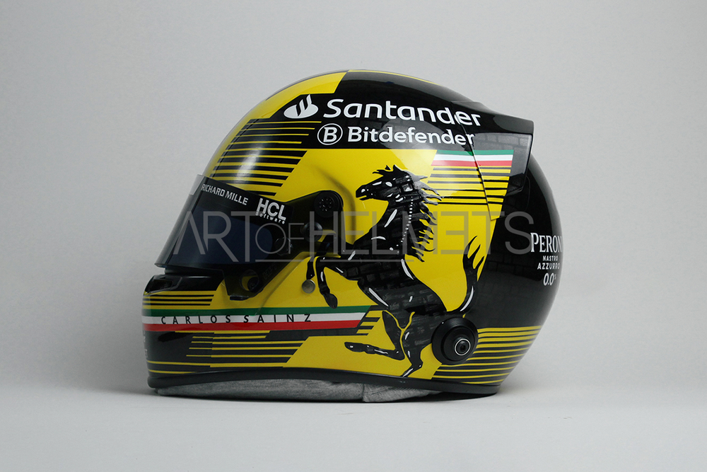 Carlos Sainz 2024 Monza Grand Prix F1 Full-Size 1:1 Replica Helmet