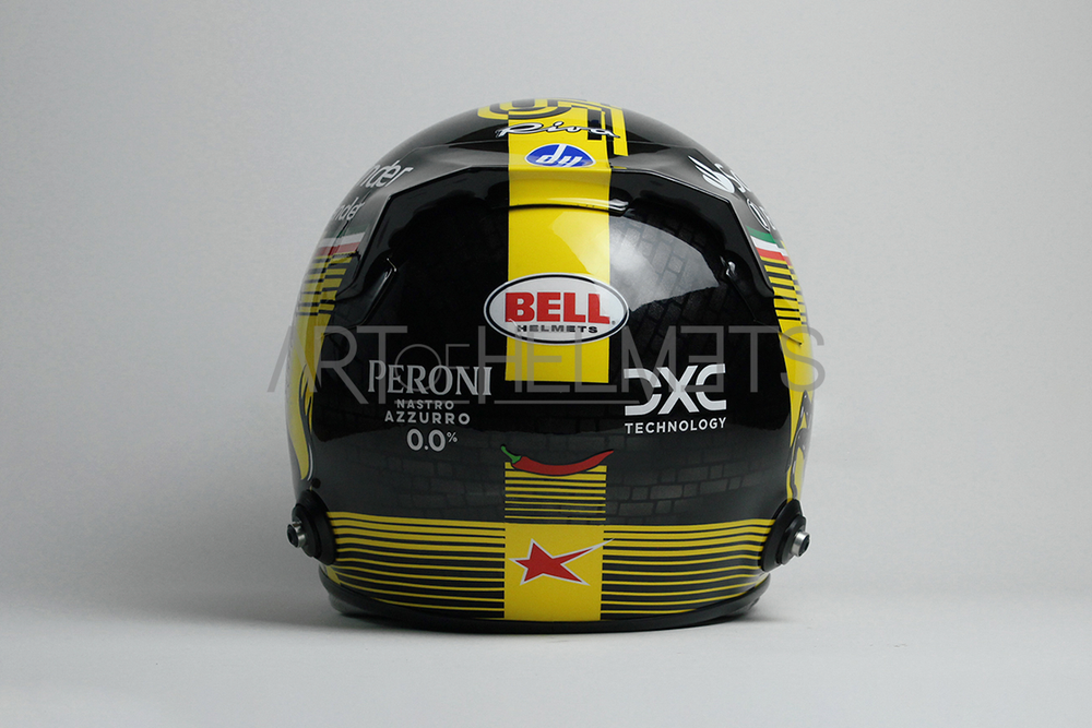 Carlos Sainz 2024 Monza Grand Prix F1 Full-Size 1:1 Replica Helmet