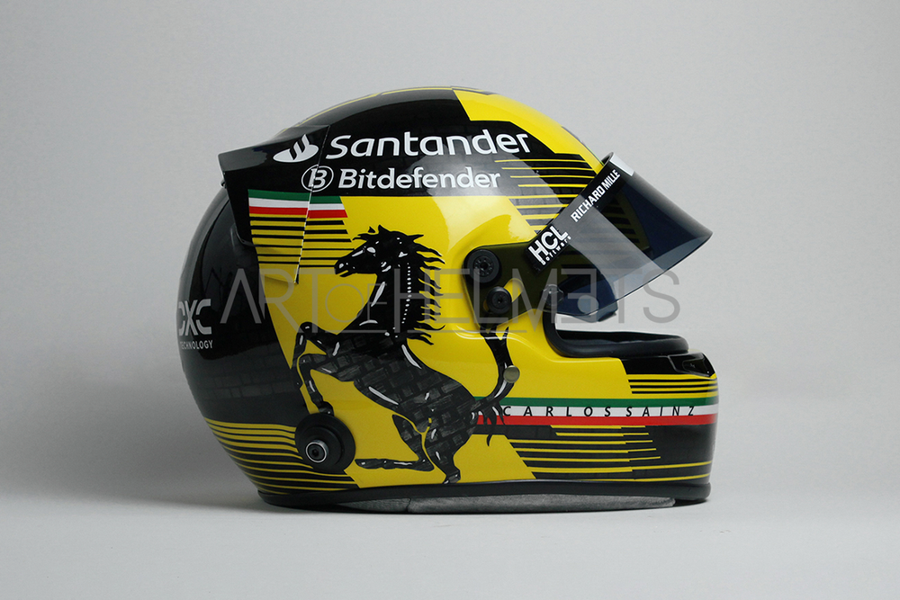 Carlos Sainz 2024 Monza Grand Prix F1 Full-Size 1:1 Replica Helmet