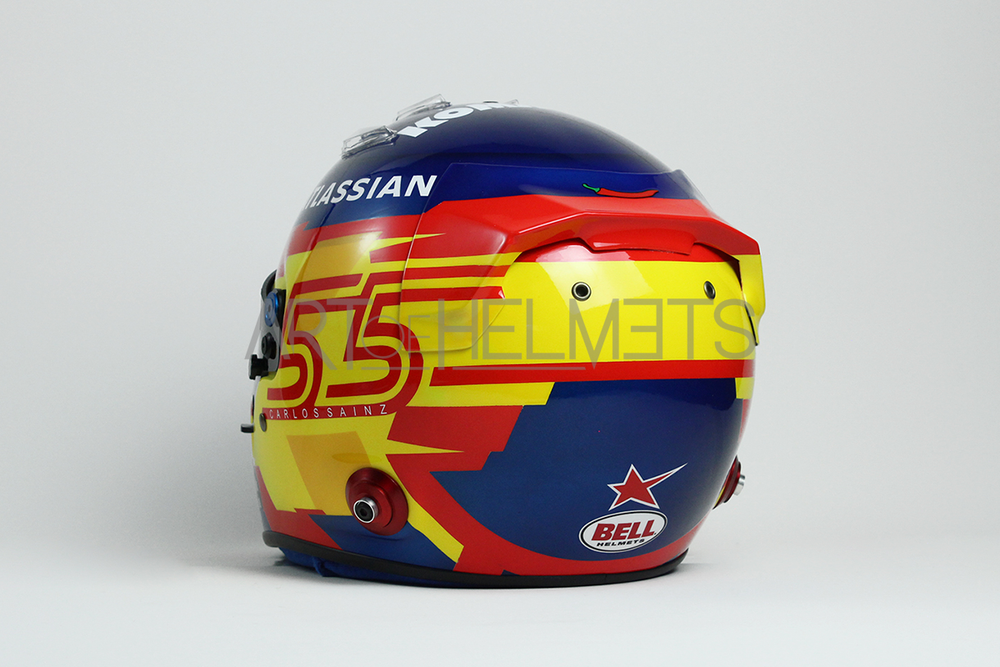 Carlos Sainz 2025 F1 Full-Size 1:1 Replica Helmet