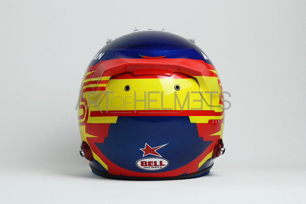 Carlos Sainz 2025 F1 Full-Size 1:1 Replica Helmet