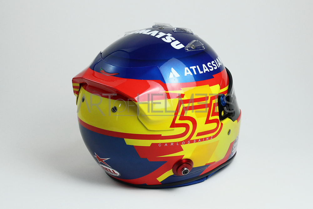 Carlos Sainz 2025 F1 Full-Size 1:1 Replica Helmet