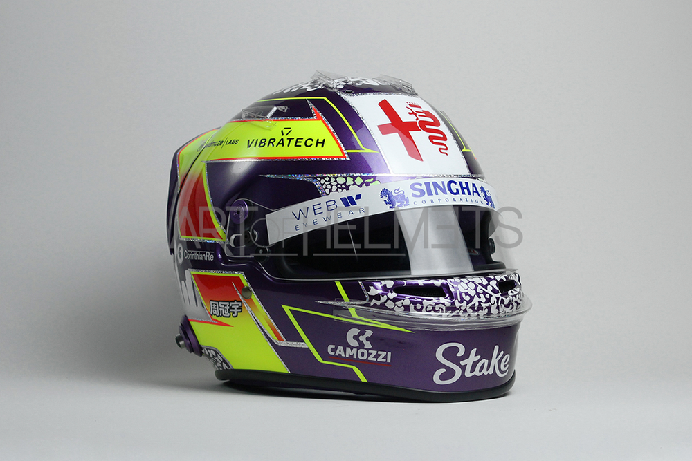 Zhou Guanyu 2023 F1 Full-Size 1:1 Replica Helmet