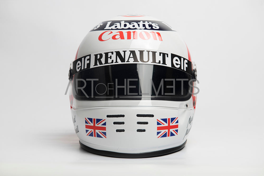 Nigel Mansell 1992 Campione del Mondo di F1 Campione del Mondo di F1 a grandezza naturale 1:1 Replica Helmet