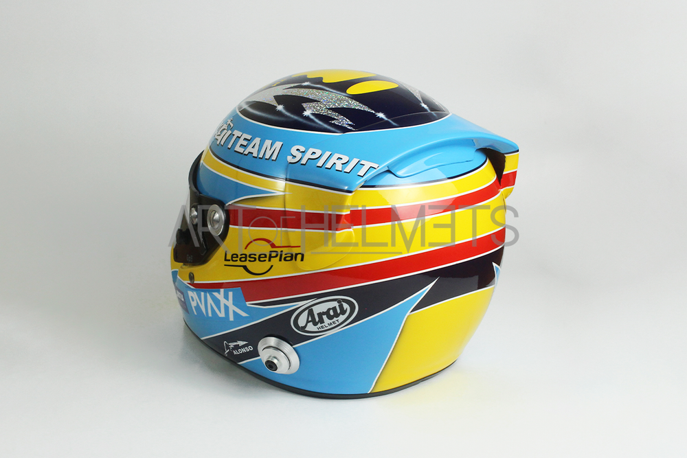 Fernando Alonso 2006 "Team Spirit" F1 World Champion Full-Size 1:1 Replica Helmet