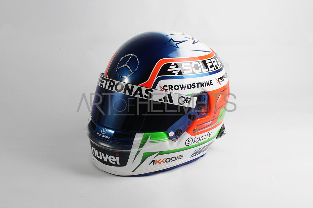 Kimi Antonelli 2025 F1 Full-Size 1:1 Replica Helmet