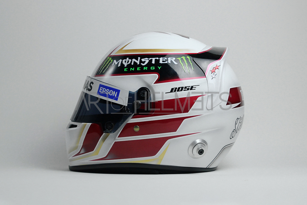 Lewis Hamilton 2015 F1  Mexico GP Full-Size 1:1 Replica Helmet