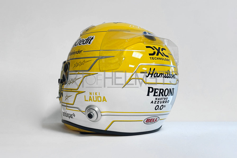 Lewis Hamilton 2025 Monza GP F1 Season Full-Size 1:1 Replica Helmet