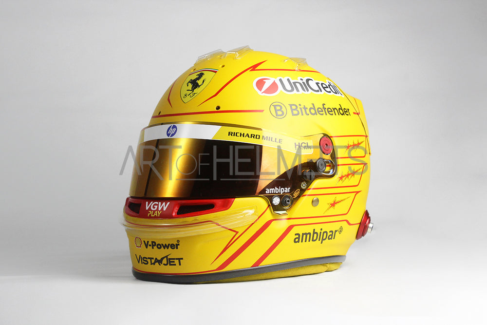 Lewis Hamilton 2025 F1 Season Full-Size 1:1 Replica Helmet (Updated)