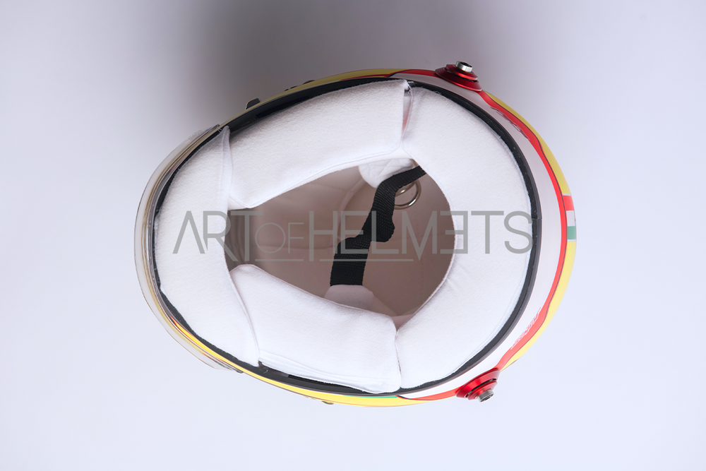 Charles Leclerc 2023 Monza Grand Prix F1 Full-Size 1:1 Replica Helmet (Original Visor)