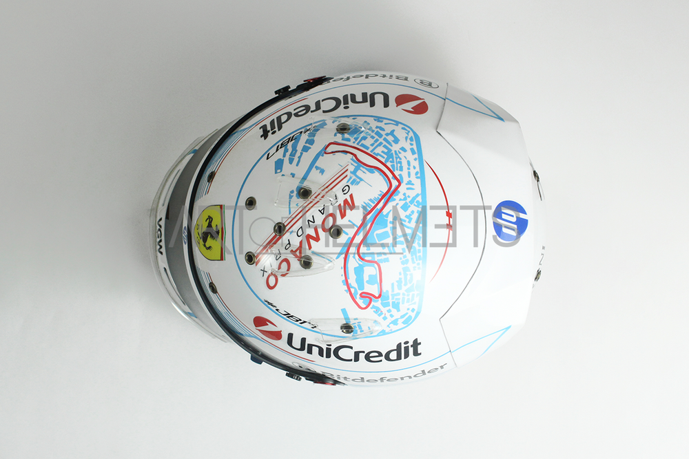 Charles Leclerc 2025 Monaco GP F1 Full-Size 1:1 Replica Helmet