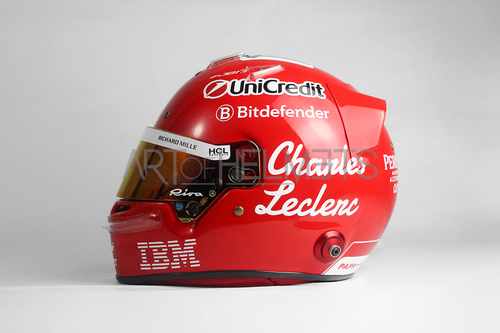 Charles Leclerc 2025 F1 Monza GP Special Full-Size 1:1 Replica Helmet