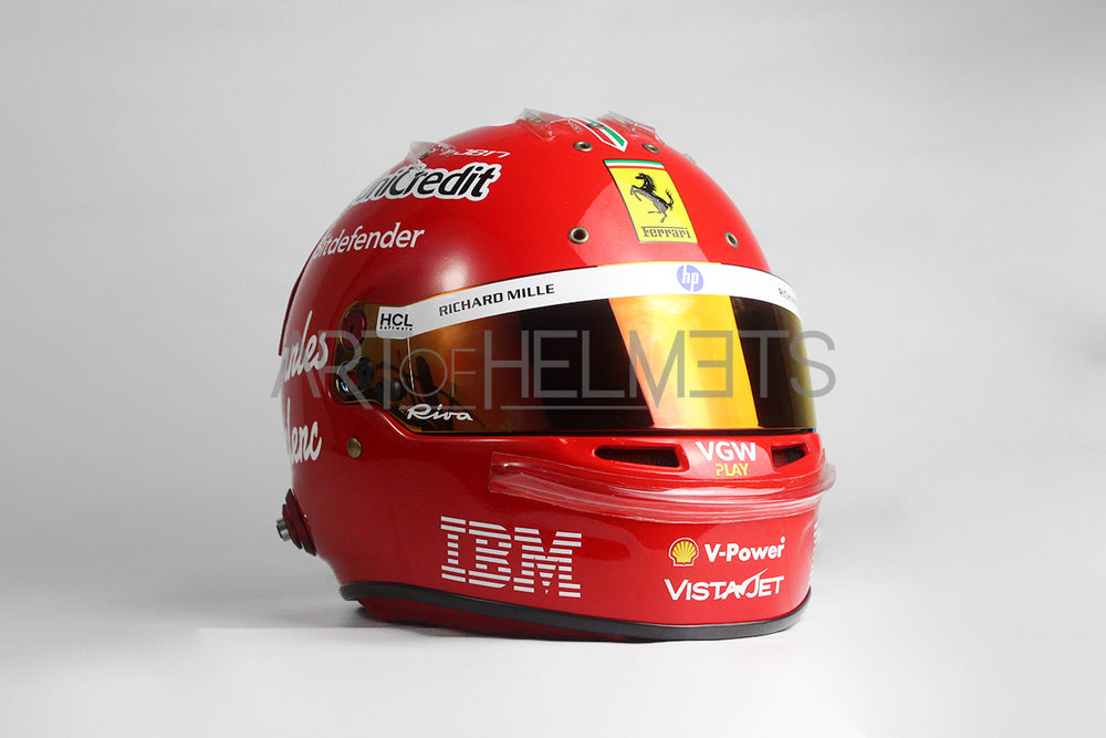 Charles Leclerc 2025 F1 Monza GP Special Full-Size 1:1 Replica Helmet