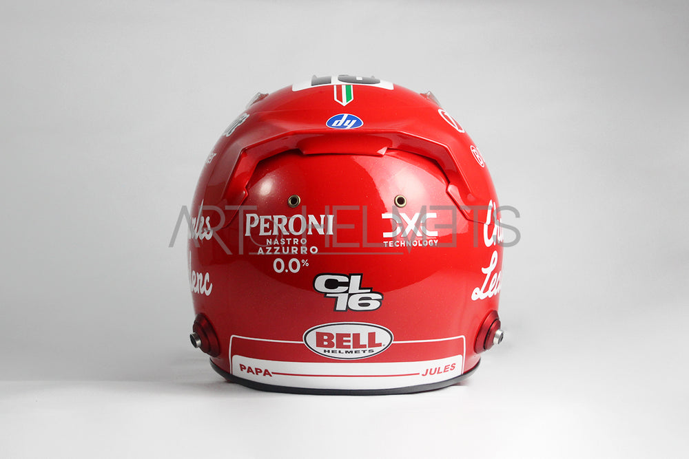Charles Leclerc 2025 F1 Monza GP Special Full-Size 1:1 Replica Helmet