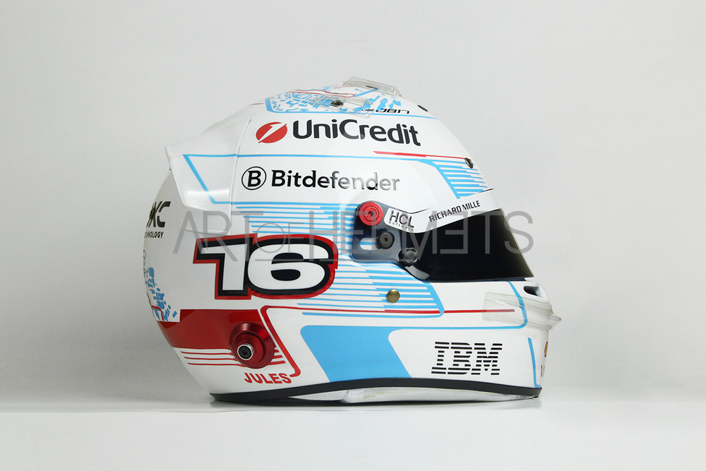Charles Leclerc 2025 Monaco GP F1 Full-Size 1:1 Replica Helmet