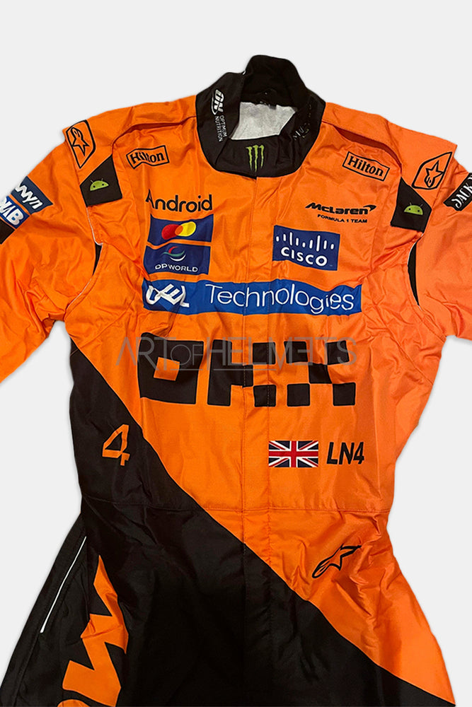 Lando Norris 2025 F1 Race Suit Replica