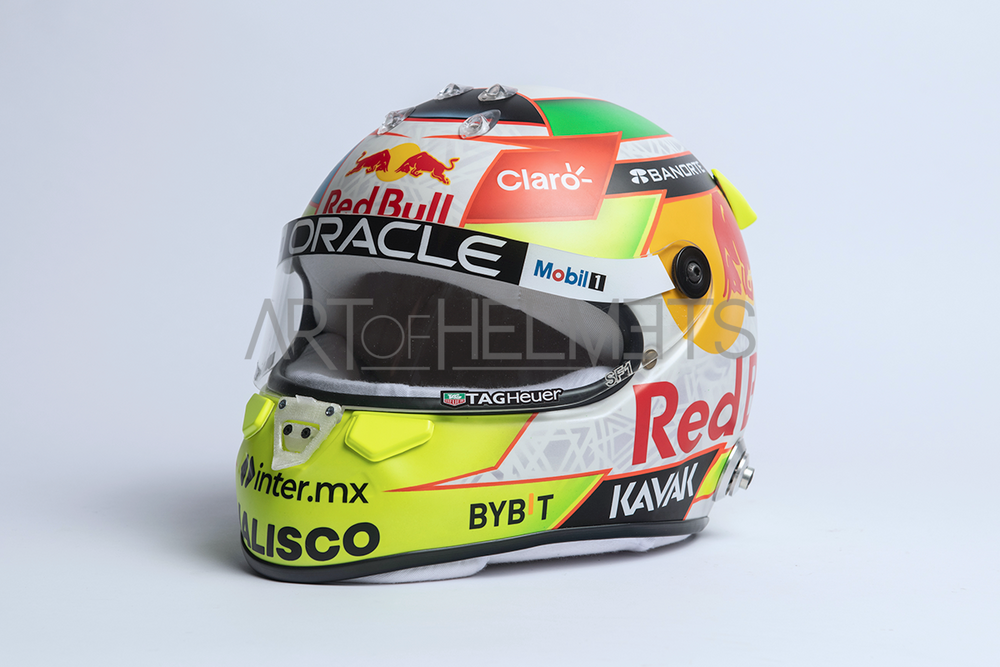 Sergio Perez 2023 F1 Full-Size 1:1 Replica Helmet