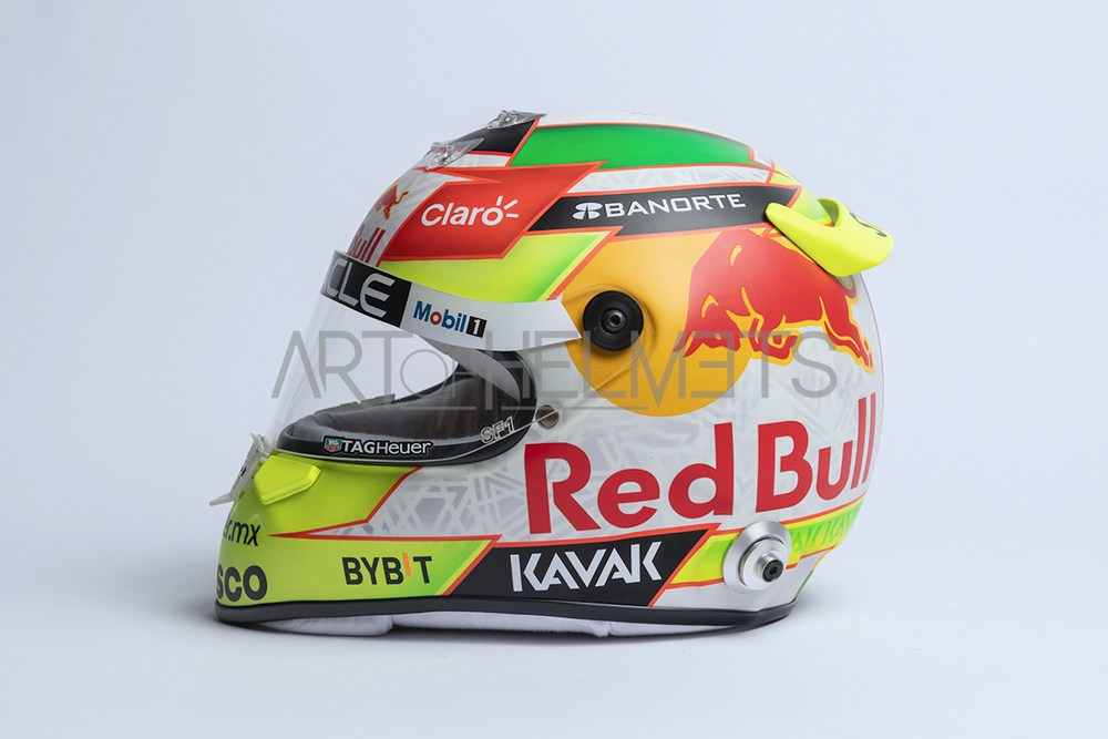 Sergio Perez 2023 F1 Full-Size 1:1 Replica Helmet