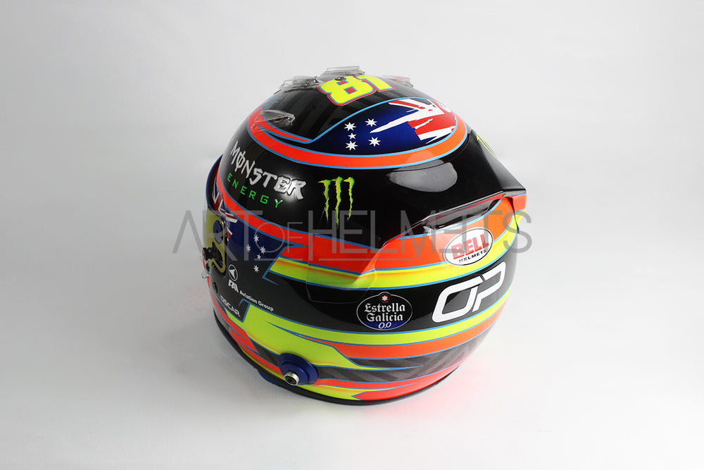 Oscar Piastri 2025 Regular Season F1 Full-Size 1:1 Replica Helmet