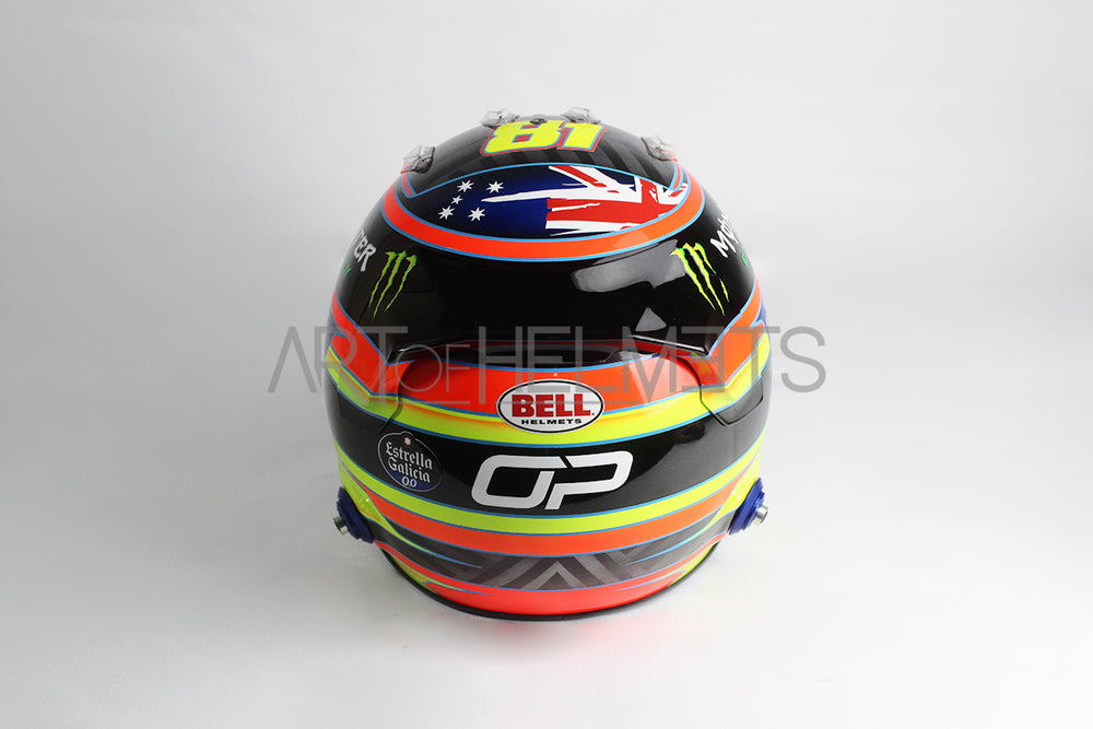 Oscar Piastri 2025 Regular Season F1 Full-Size 1:1 Replica Helmet
