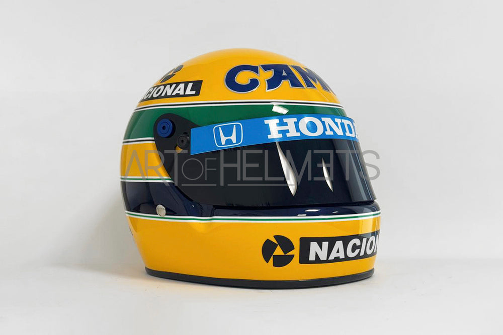 Ayrton Senna 1987 F1 Full-Size 1:1 Replica Helmet
