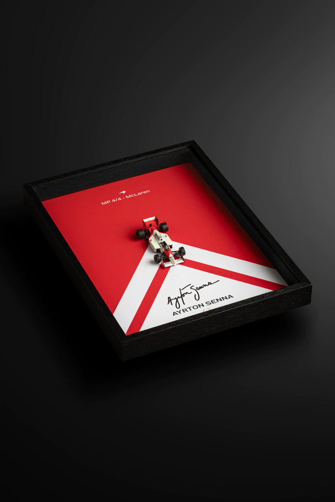 Ayrton Senna 1988 Art Framed Print