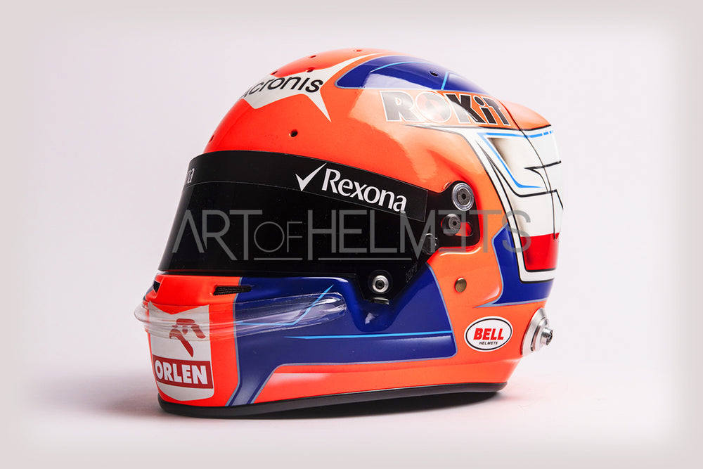 Robert Kubica 2019 F1 Full-Size 1:1 Replica Helmet