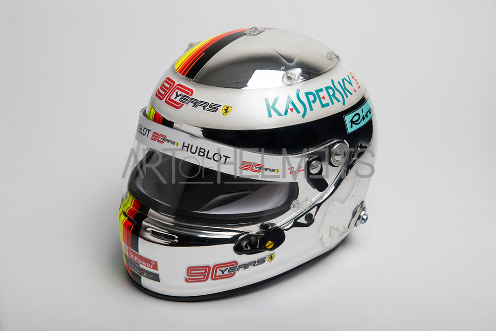 Себастьян Vettel 2019 Chrome Гран-при Сингапура в полном размере 1:1 Реплика шлем