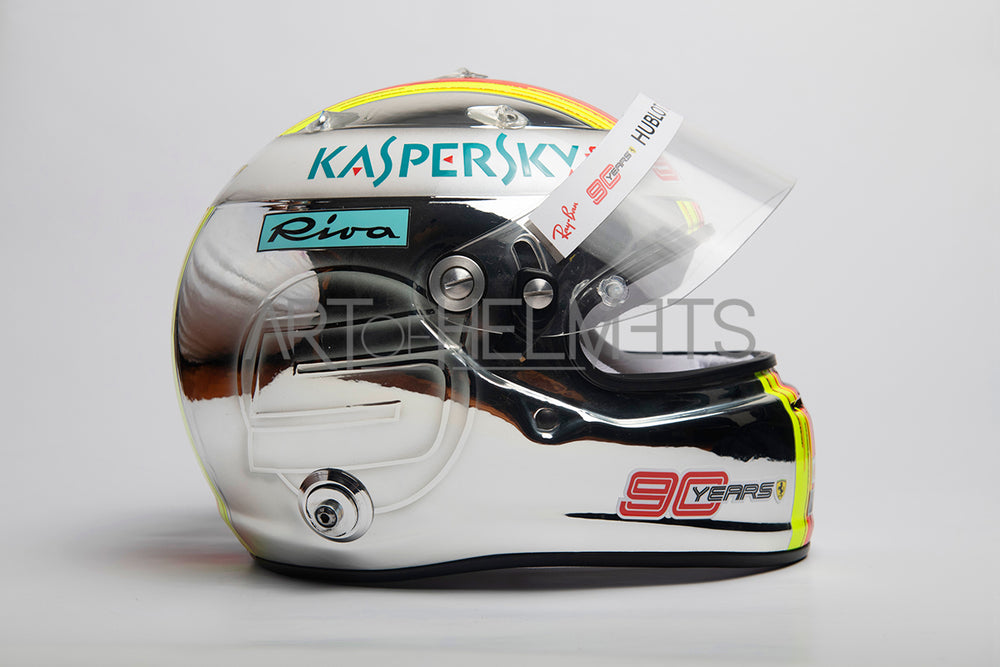 Себастьян Vettel 2019 Chrome Гран-при Сингапура в полном размере 1:1 Реплика шлем