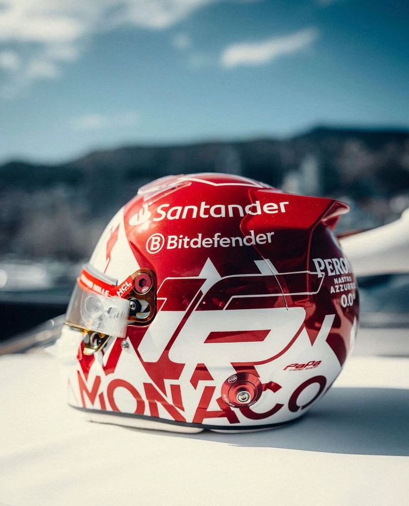 Charles Leclerc Has Released His Special Helmet For Monaco Art Of charles-leclerc-has-released-his-special-helmet-for-monaco-art-of