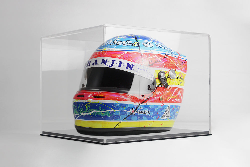 Fernando Alonso 2005 Art Custom Full-Size 1:1 Replica Helmet by Montesano.