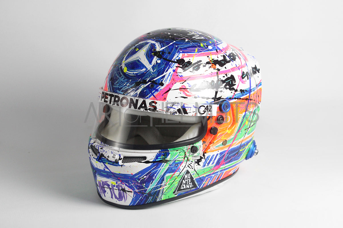 Kimi Antonelli 2026 Art Edition F1 Helmet by Daniela Montesano