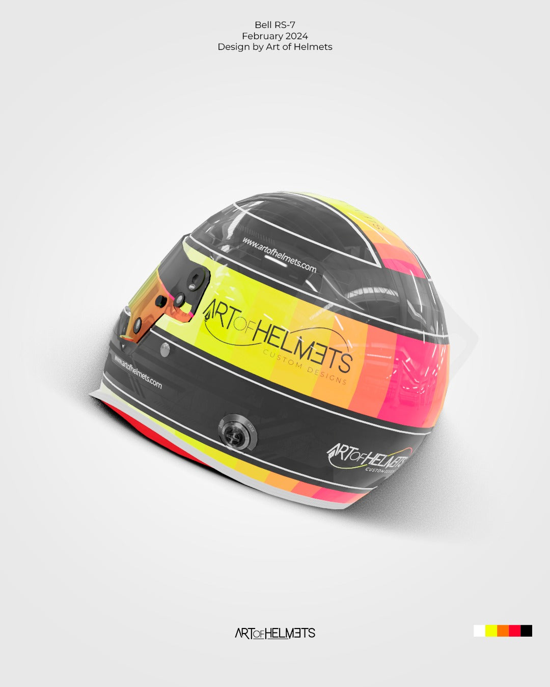 Customized Design Helmet Package 3: Helmet Custom Design 3D Rendered Images + 360° Video + IG R ...