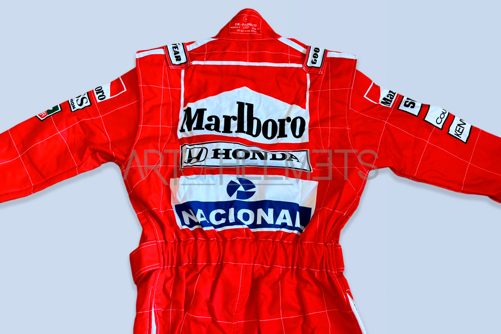 Ayrton Senna 1991 F1 Race Suit Replica
