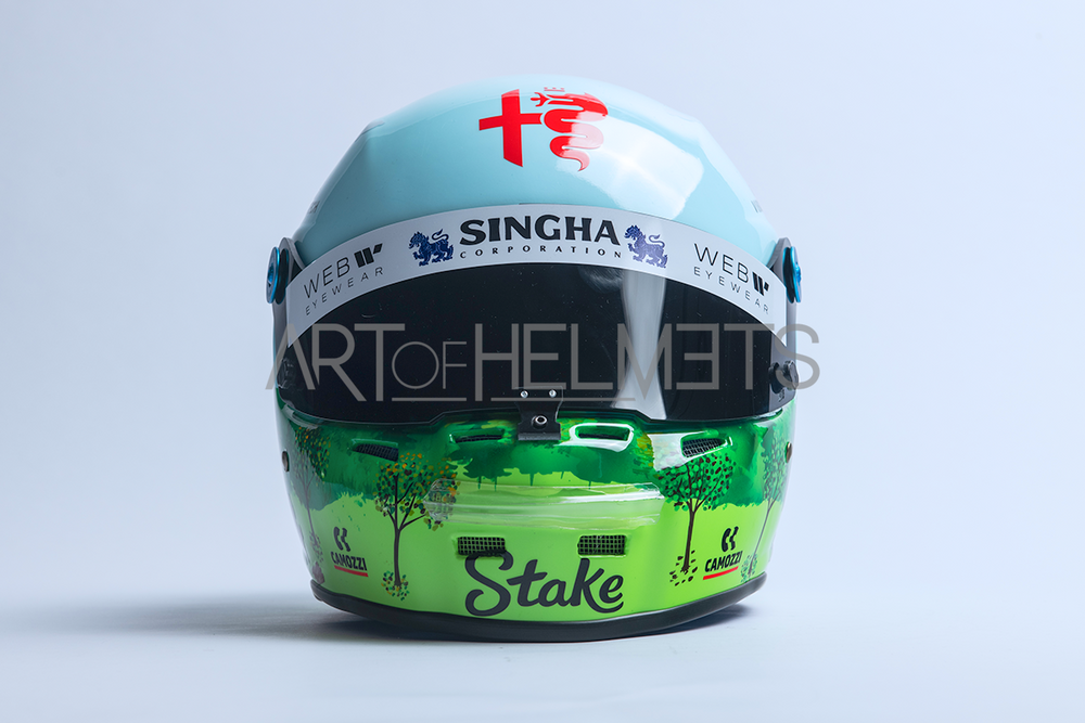 Valtteri Bottas 2023 F1 Canada Grand Prix Full-Size 1:1 Replica Helmet