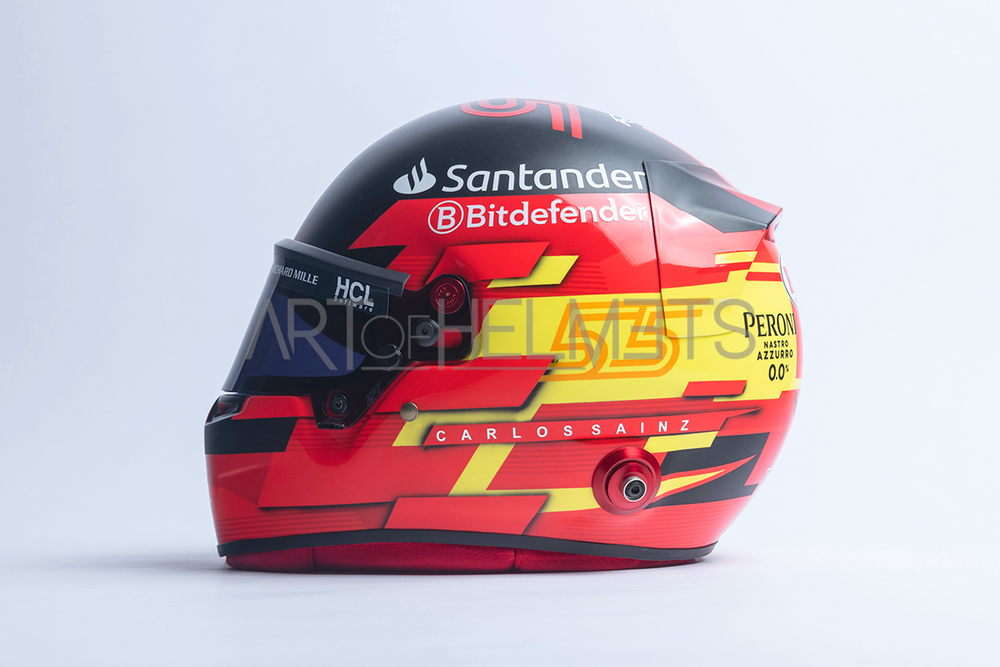 Carlos Sainz 2024 F1 Full-Scale 1:1 Replica Helmet