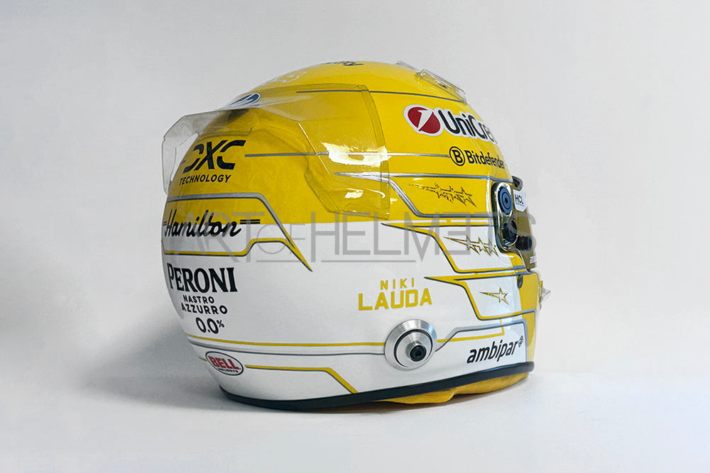 Lewis Hamilton 2025 Monza GP F1 Season Full-Size 1:1 Replica Helmet