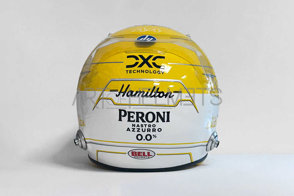 Lewis Hamilton 2025 Monza GP F1 Season Full-Size 1:1 Replica Helmet