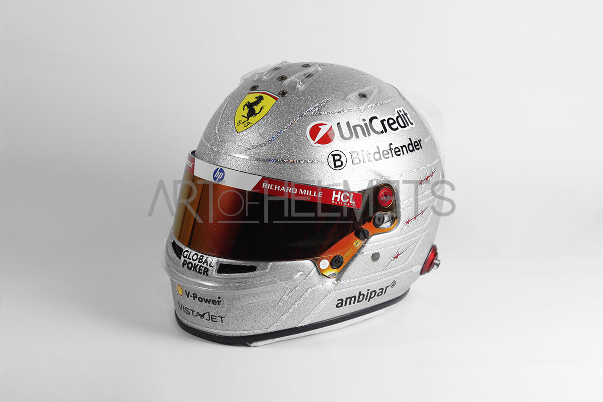 arai f1 helmets Lewis Hamilton 2025 F1 Las Vegas GP Full-Size 1:1 Replica Helmet