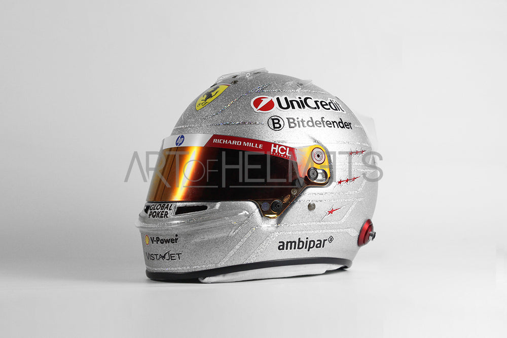 buy motorcycle helmets las vegas Lewis Hamilton 2025 F1 Las Vegas GP Full-Size 1:1 Replica Helmet