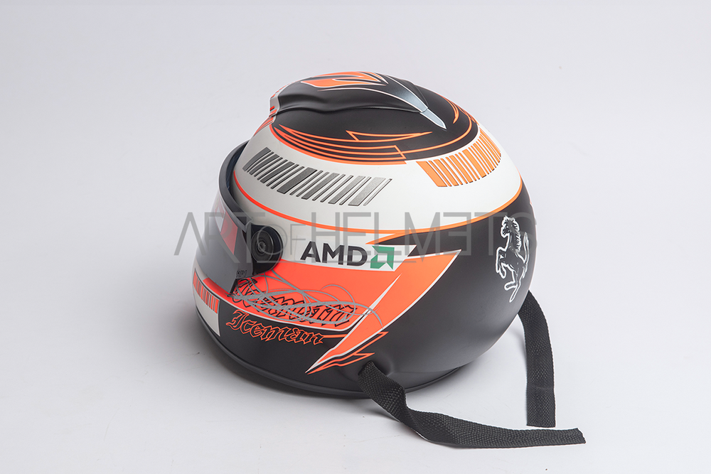 bike helmets 2007 Kimi Räikkönen 2007 F1 World Champion Full-Size 1:1 Replica Helmet – Art of Helmets