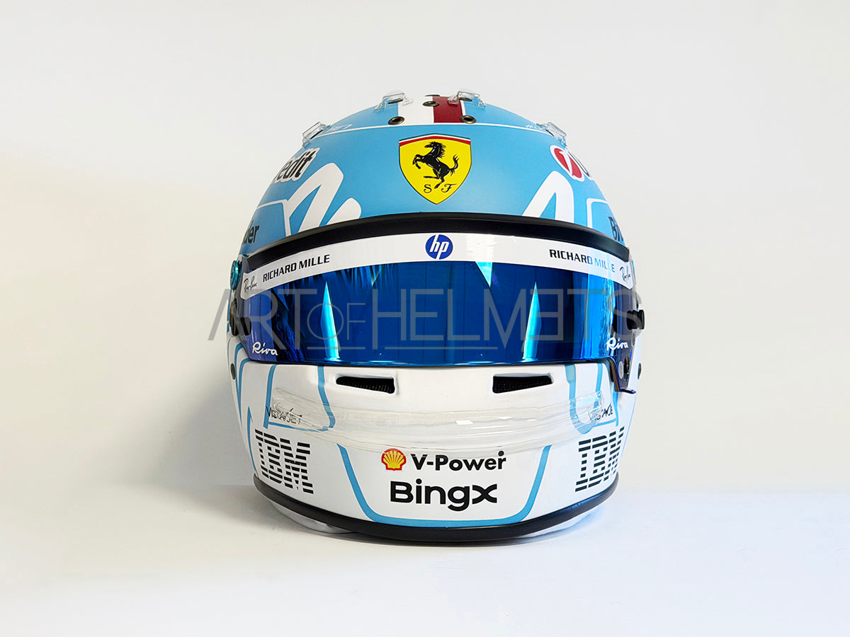 Charles Leclerc 2026 Miami GP F1 Helmet | Full-Scale 1:1 Replica