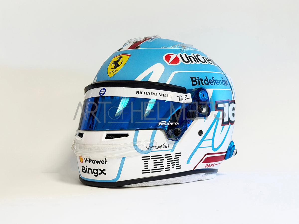 Charles Leclerc 2026 F1 Miami Grand Prix Full-Size 1:1 Replica Helmet