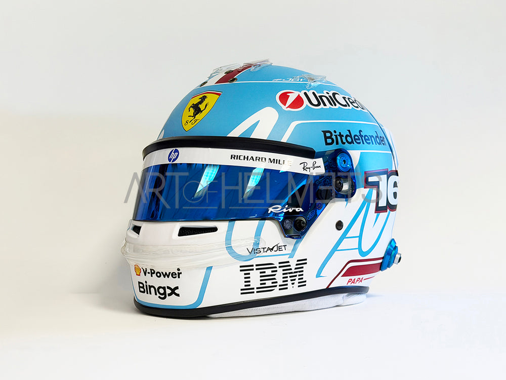 Charles Leclerc 2026 F1 Miami Grand Prix Full-Size 1:1 Replica Helmet