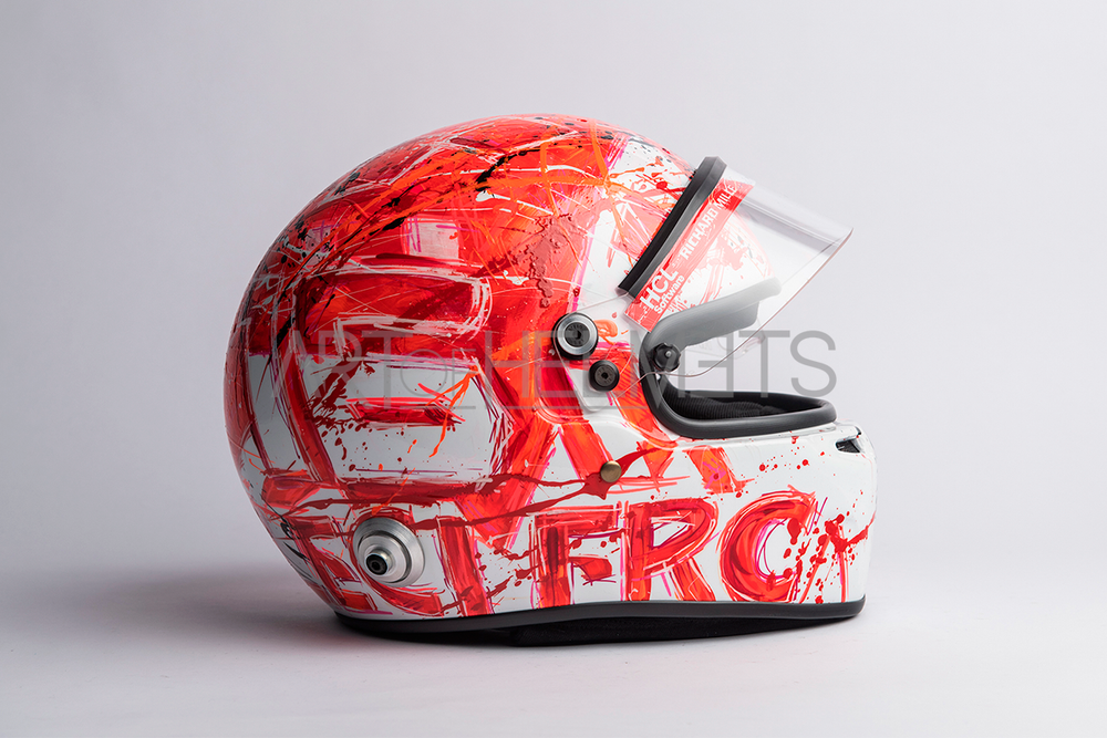 Charles Leclerc 2024 Monaco GP Art Edition F1 Helmet by Montesano