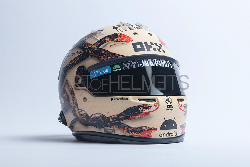 Lando Norris 2023 Las Vegas GP F1 Full-Size 1:1 Replica Helmet