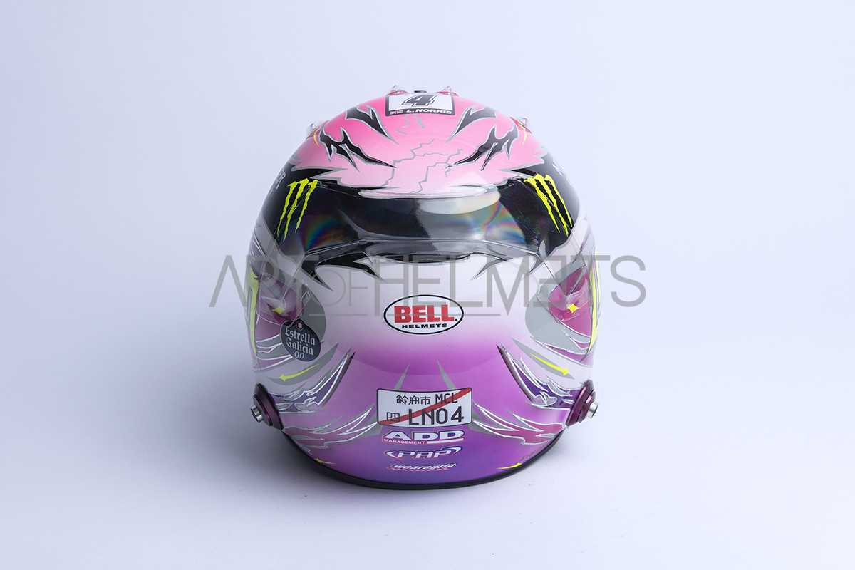 Lando Norris 2024 Suzuka GP F1 Full-Size 1:1 Replica Helmet Lando Norris 2024 Suzuka GP F1 Full-Size 1:1 Replica Helmet