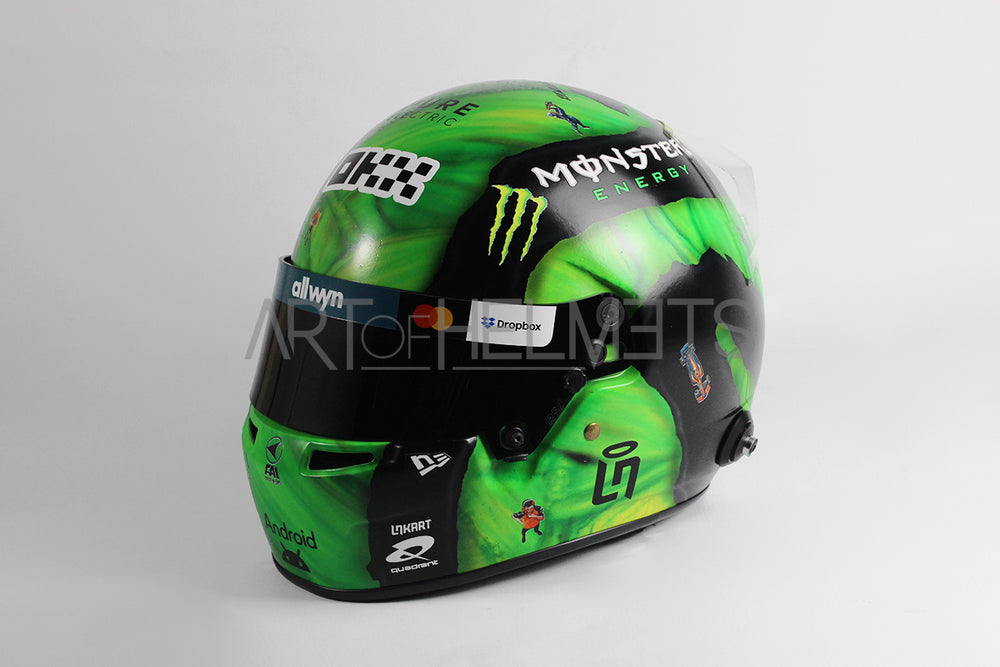 Lando Norris 2025 Las Vegas GP F1 Full-Scale 1:1 Replica Helmet