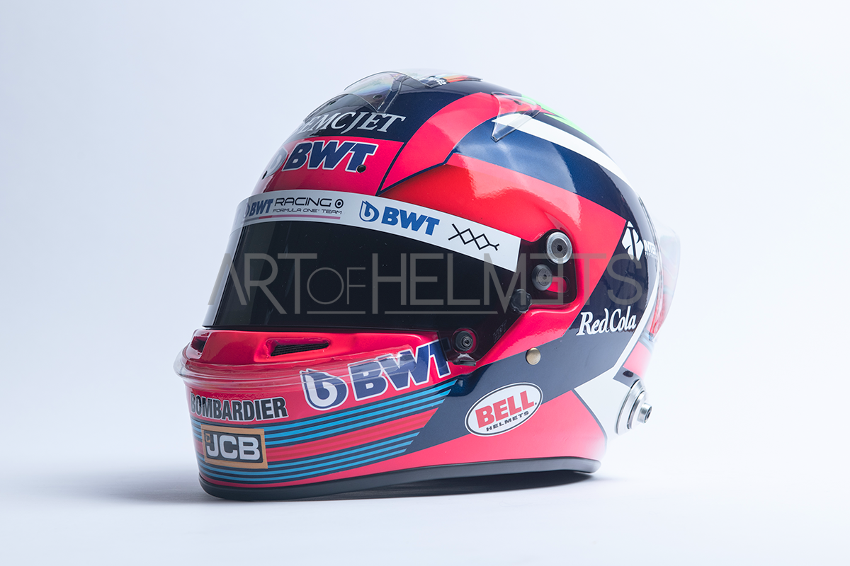 Sergio Perez 2020 F1 Full Size 1 1 Replica Helmet Art of Helmets