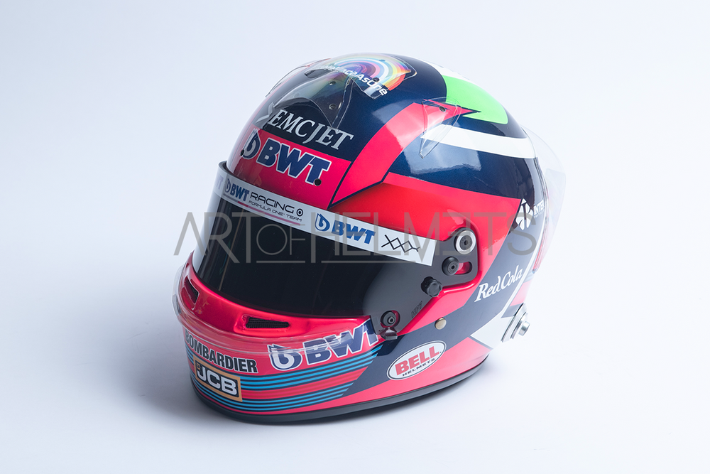 Sergio Perez 2020 F1 Full Size 1 1 Replica Helmet Art of Helmets